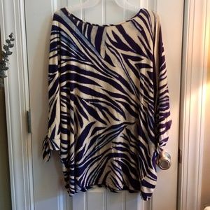 Chaps quarter sleeve knit shirt